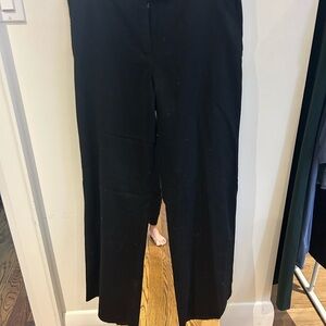 Black Wide-Leg Trousers
